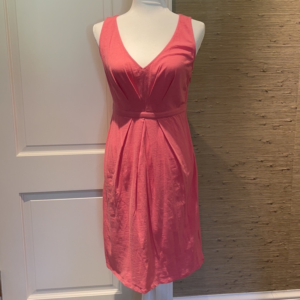 Boden pink V-neck Dress in size 4